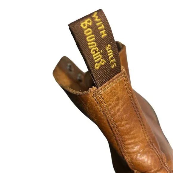 Dr. Martens Pascal Womens Size 9 Combat Boots Brown Leather EUC - Picture 9 of 9